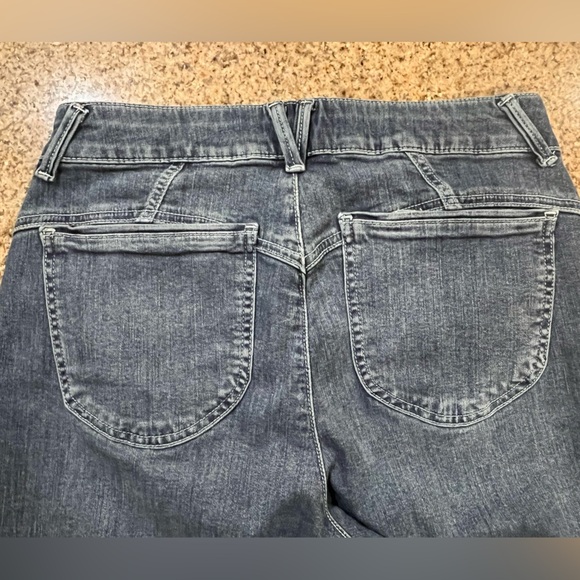 WIT & WISDOM Seamed High Waist Ankle Straight Leg Jeans In Bl-blue Size 6 NWOT - Picture 11 of 11